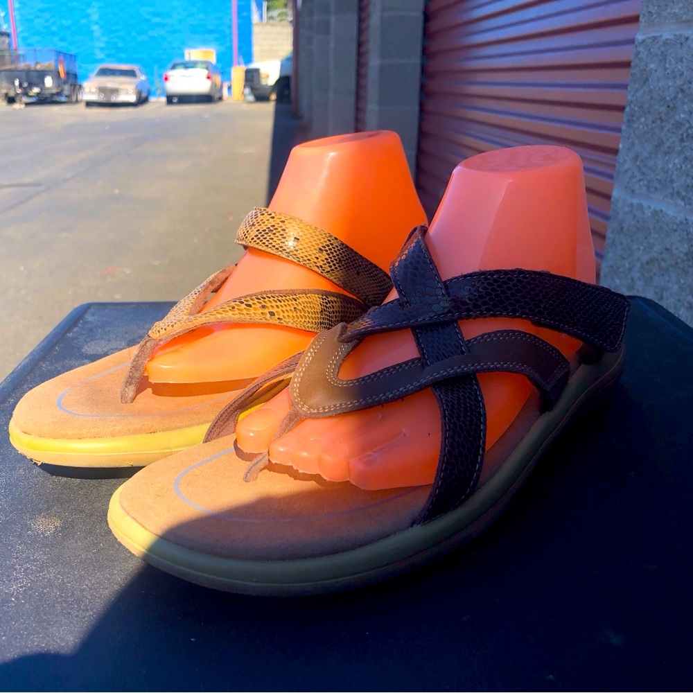 orthofeet 978 Men’s Thong Flip-Flop Sandals Size 11B